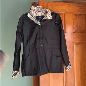Burberry jacket.